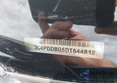 2013 Dodge Journey Sxt from USA, damaged, VIN 3C4PDDBG6DT644812